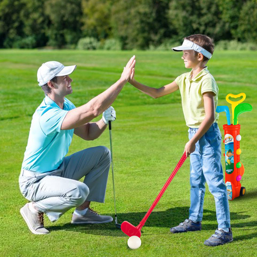 Liberry Kids Golf Clubs Set-Red