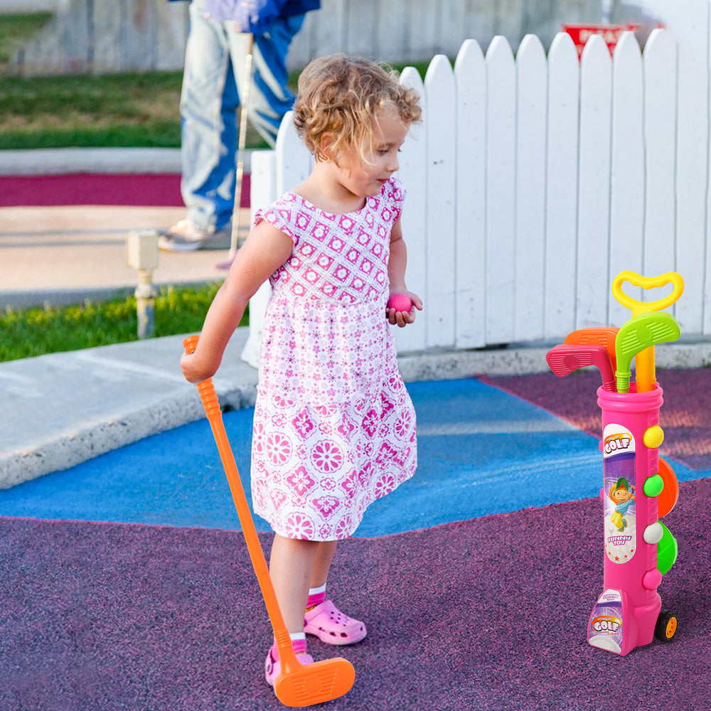 Liberry Kids Golf Clubs Set-Pink