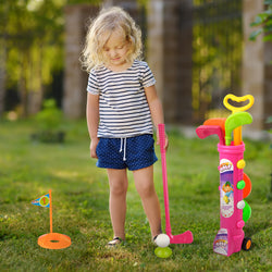 Liberry Kids Golf Clubs Set-Pink