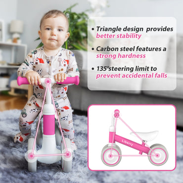 Liberry Baby Balance Bike-Pink